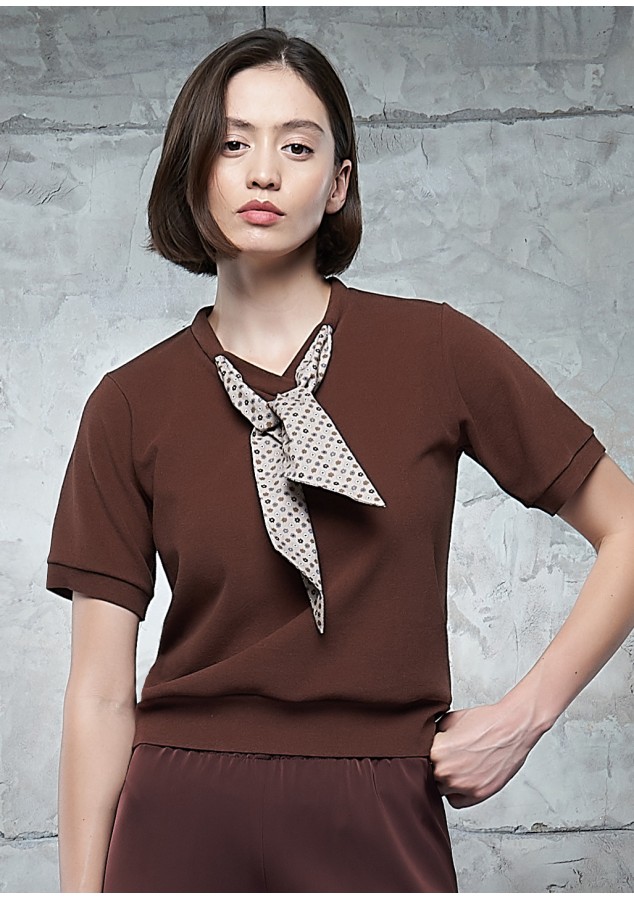 Кофта Каприз из шерсти и вискозы