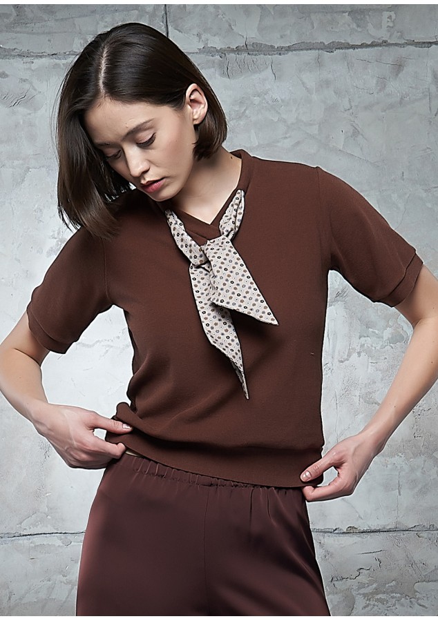 Кофта Каприз из шерсти и вискозы