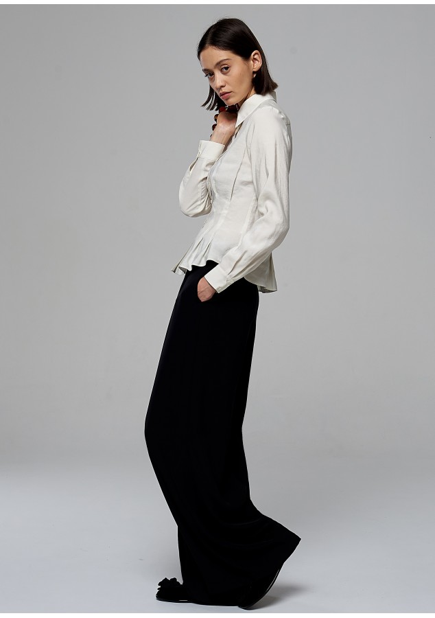 Блузка Крина сливочная из купры