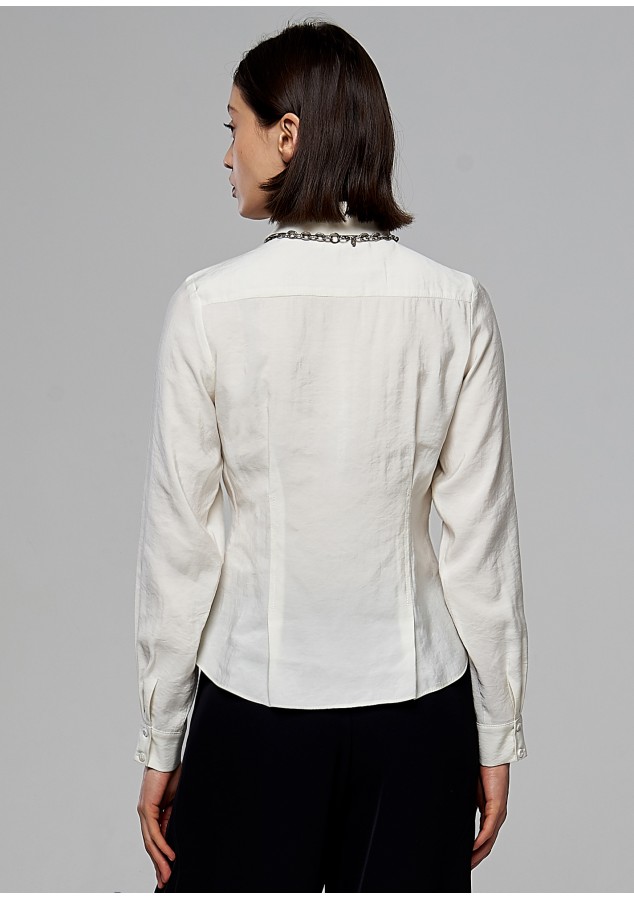 Блузка Крина сливочная из купры