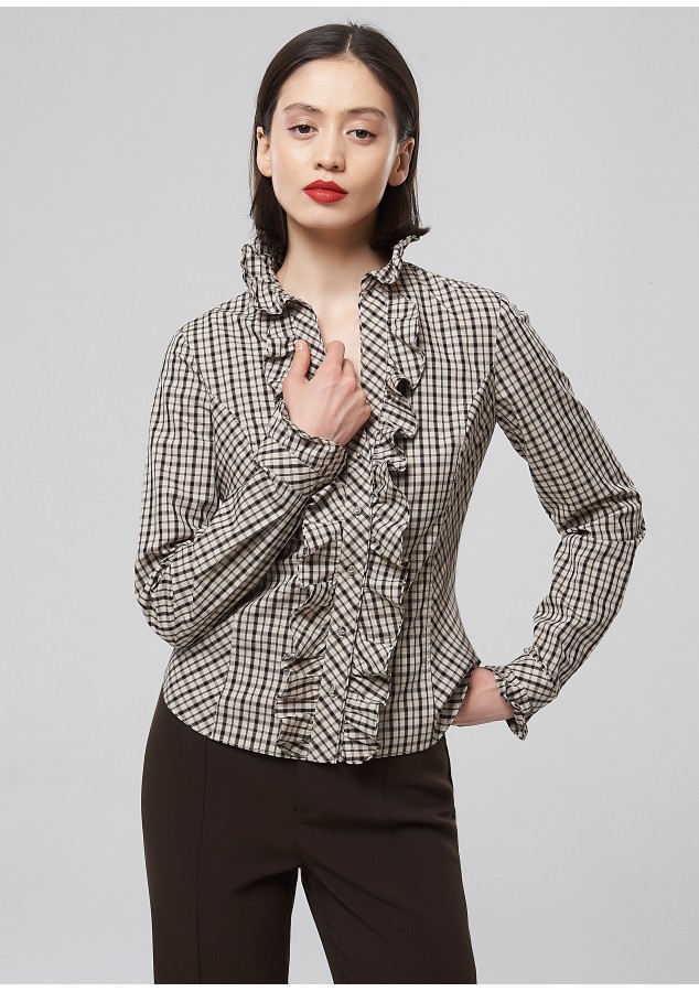 Блузка Ларина из хлопка