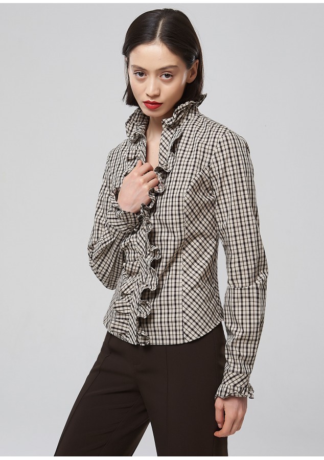 Блузка Ларина из хлопка