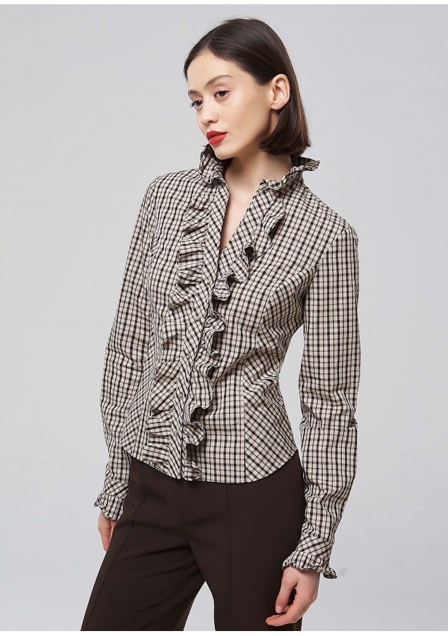 Блузка Ларина из хлопка