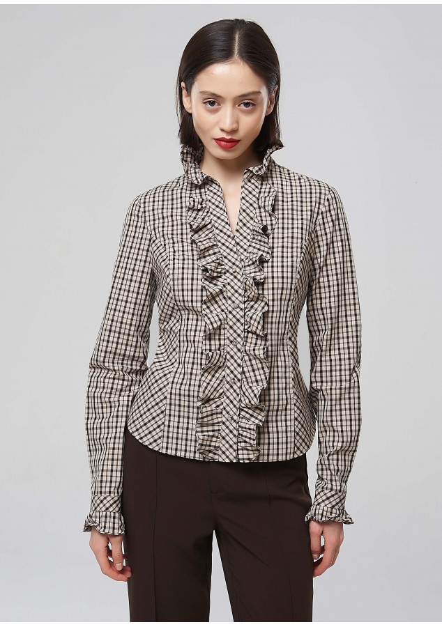 Блузка Ларина из хлопка