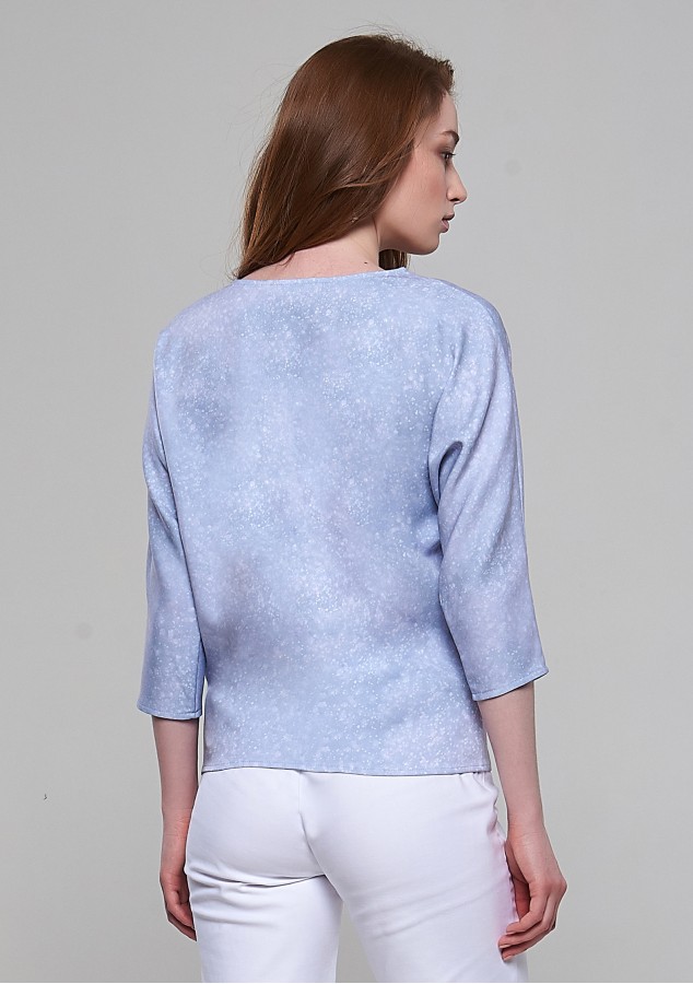 Блузка Летучая мышь (Отражение) из вискозы