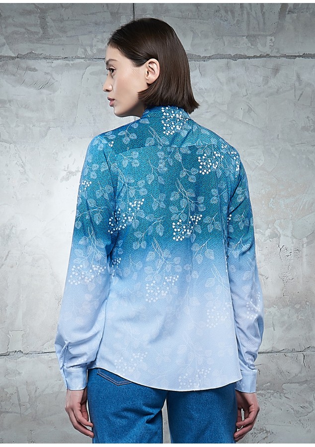 Блузка Танго (Ягодки) из вискозы