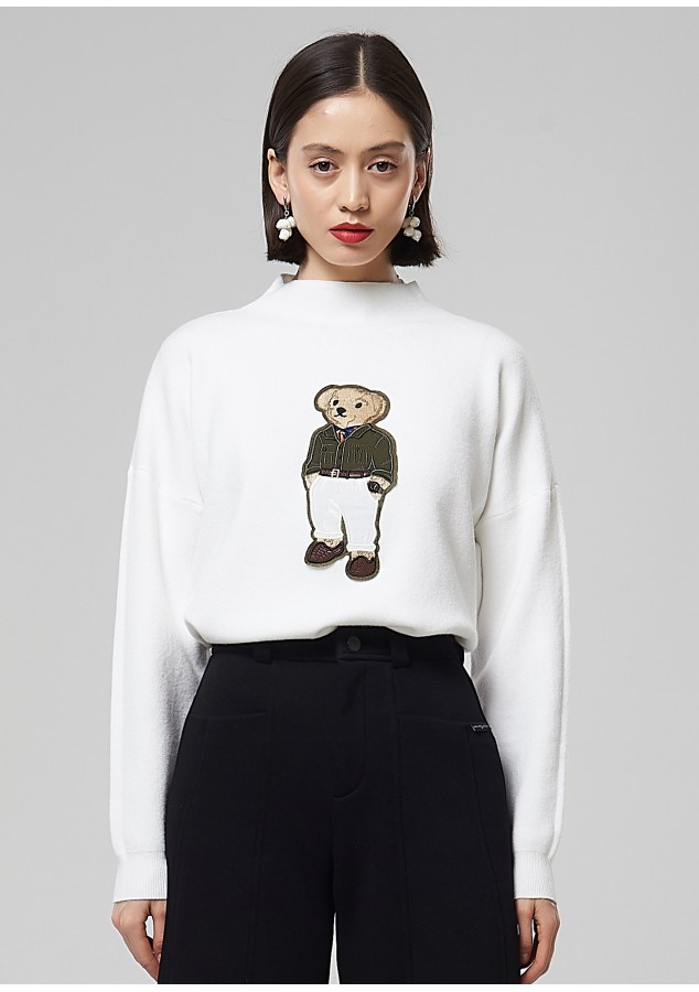 Джемпер белый