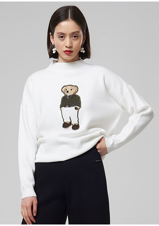 Джемпер белый