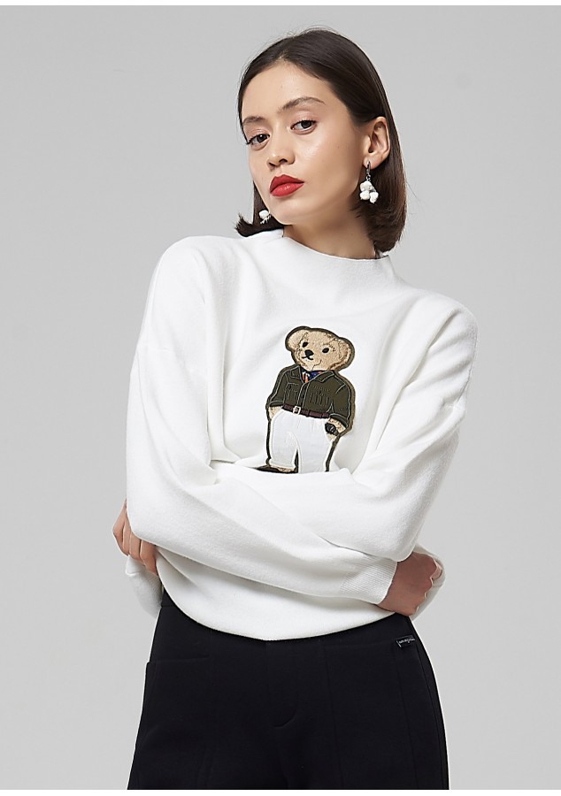 Джемпер белый