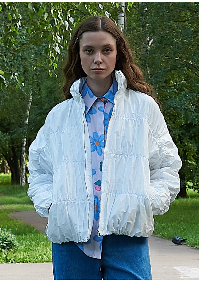 Куртка Тая белая