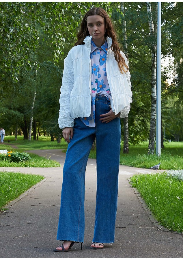 Куртка Тая белая