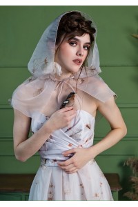 Платье Анюша корсетное из органзы Платье Анюша корсетное из органзы