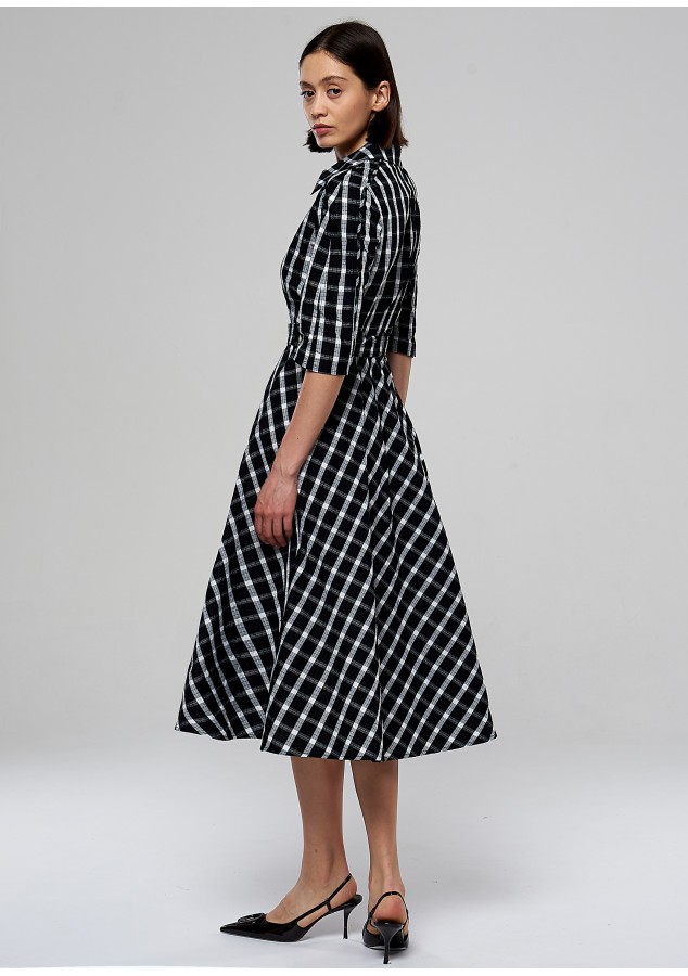 Платье Элеонора в клетку