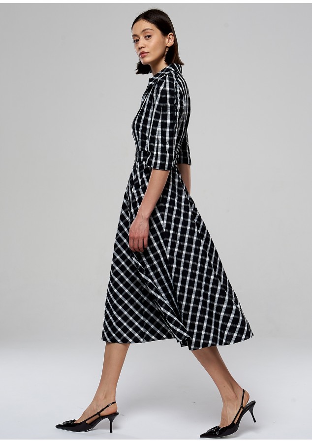 Платье Элеонора в клетку