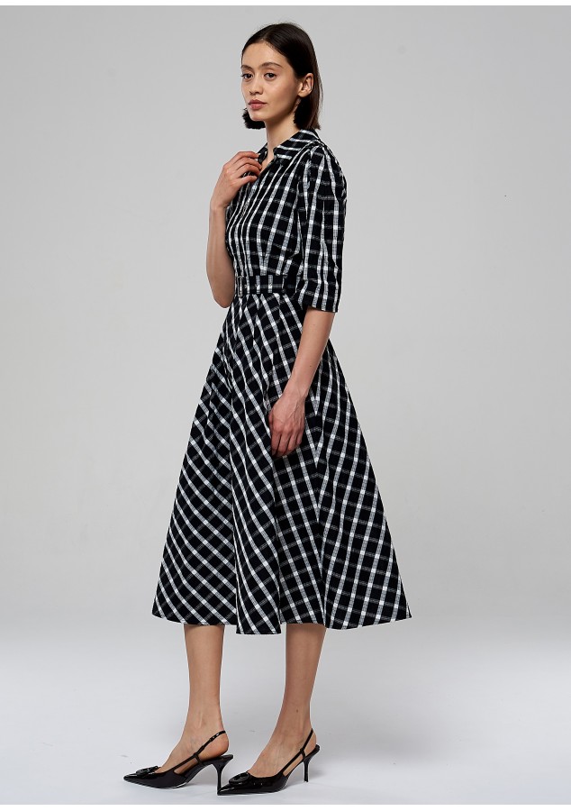 Платье Элеонора в клетку