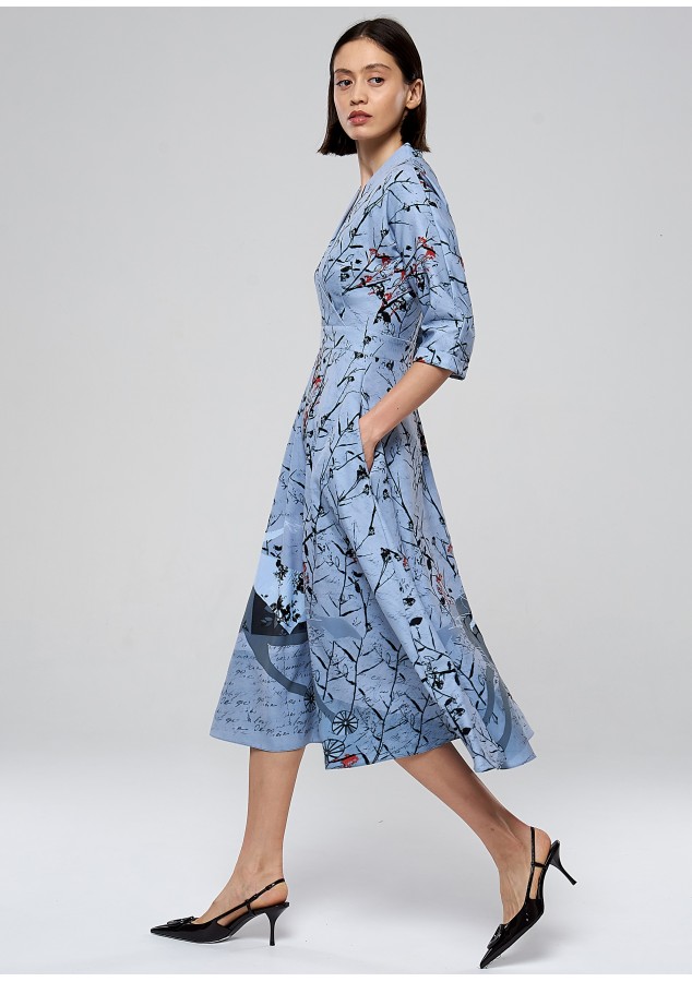 Платье Фаина 2 (Девочка на лошади) из вискозы