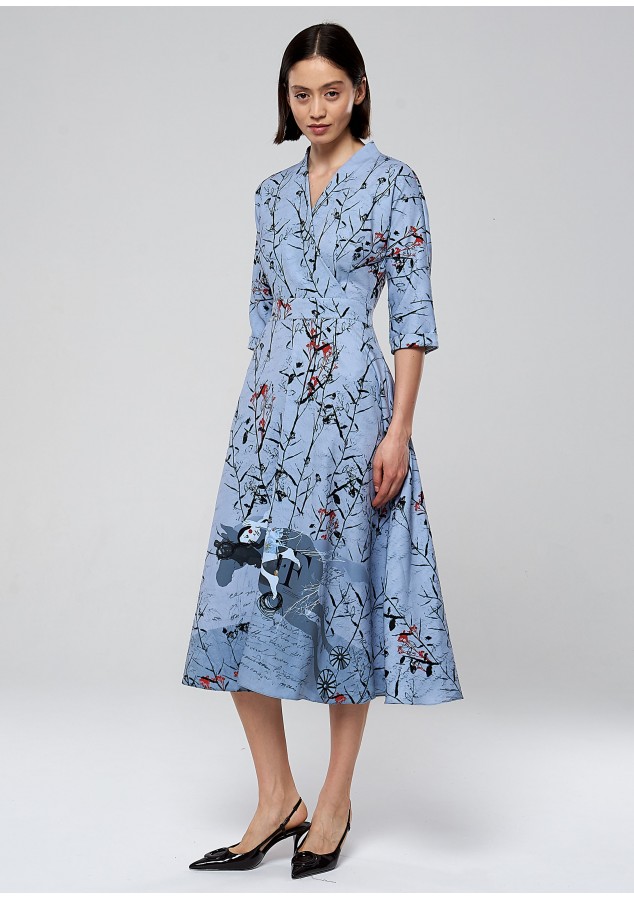 Платье Фаина 2 (Девочка на лошади) из вискозы