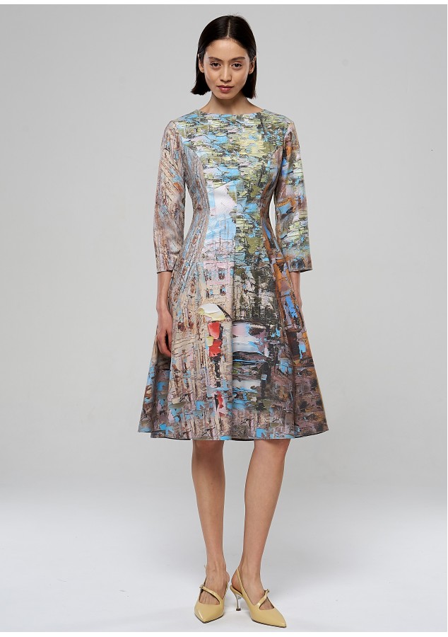 Платье Хана (Под зонтом) из теплой ткани