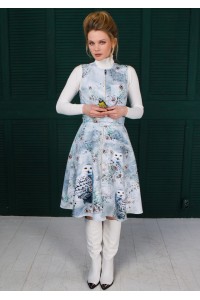 Сарафан Роза (Совы) из тёплой ткани Сарафан Роза (Совы) из тёплой ткани