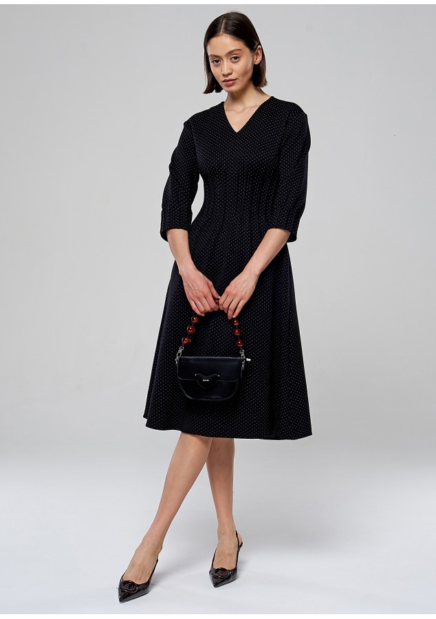 Платье Шанди в крапинку