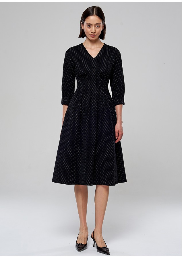 Платье Шанди в крапинку