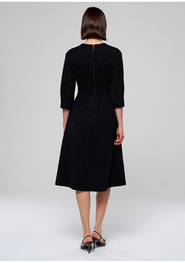 Платье Шанди в крапинку