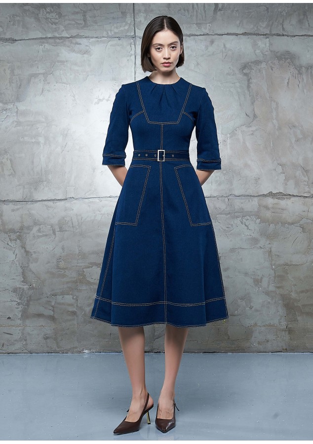 Платье Татьяна из денима