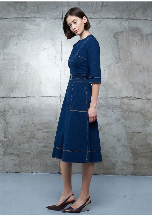 Платье Татьяна из денима