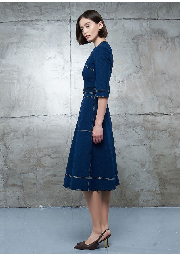 Платье Татьяна из денима