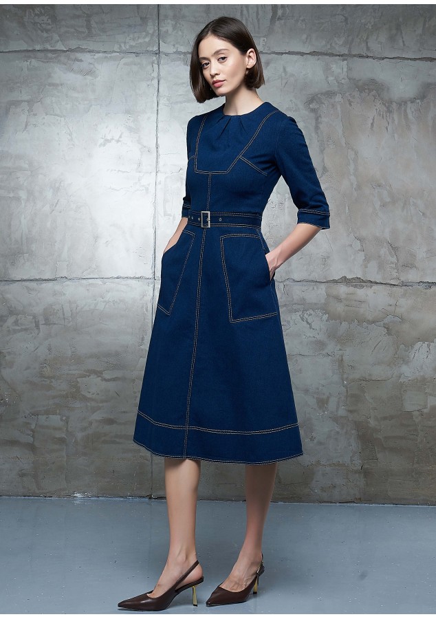 Платье Татьяна из денима