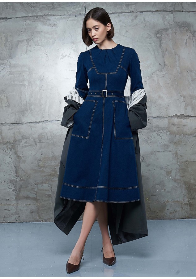 Платье Татьяна из денима