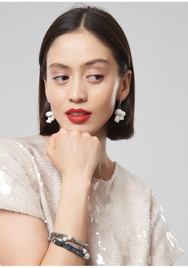 Браслет «Жемчуг» из гематита