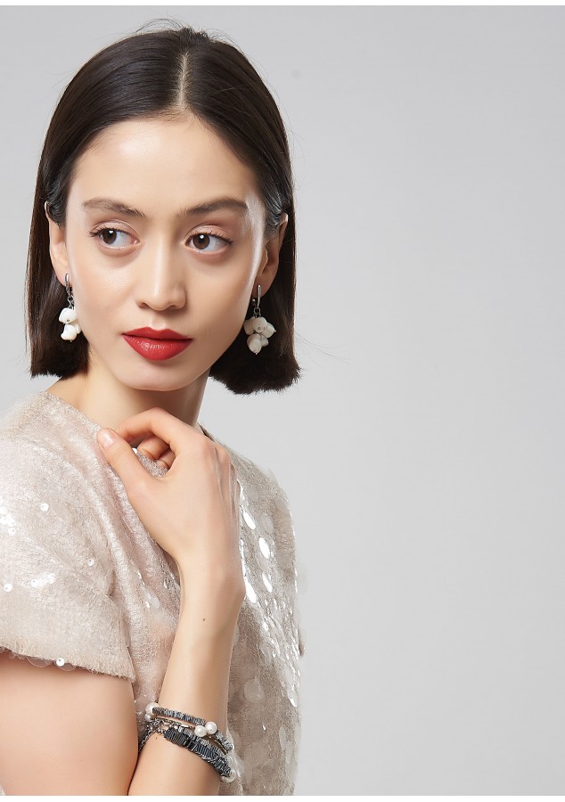 Браслет «Жемчуг» из гематита