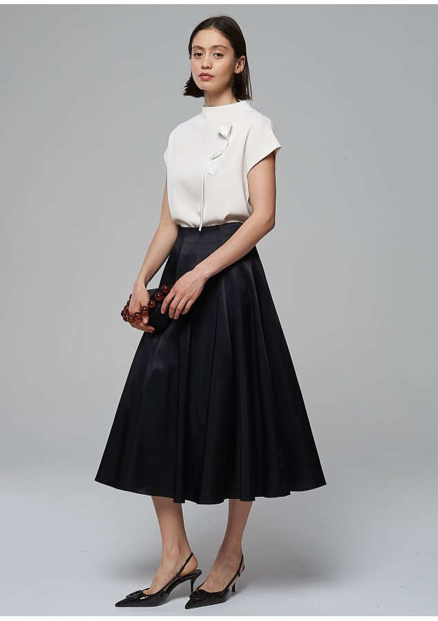 Юбка Элис черная из вискозы