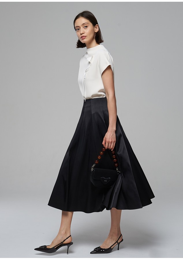 Юбка Элис черная из вискозы