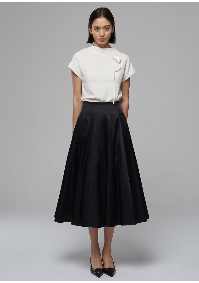 Юбка Элис черная из вискозы