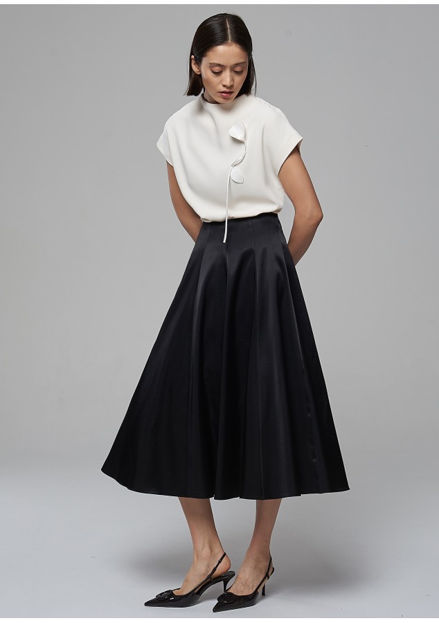 Юбка Элис черная из вискозы