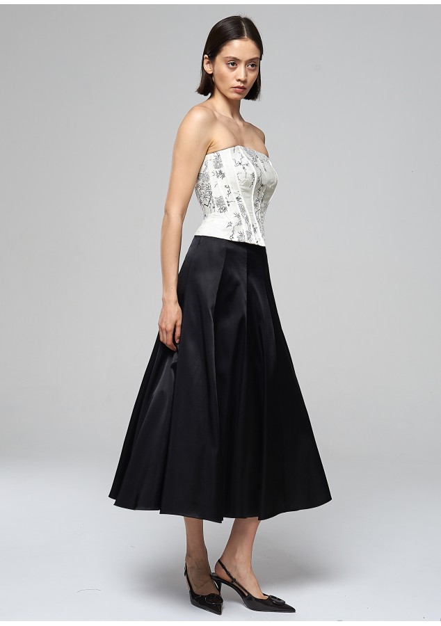 Юбка Элис черная из вискозы