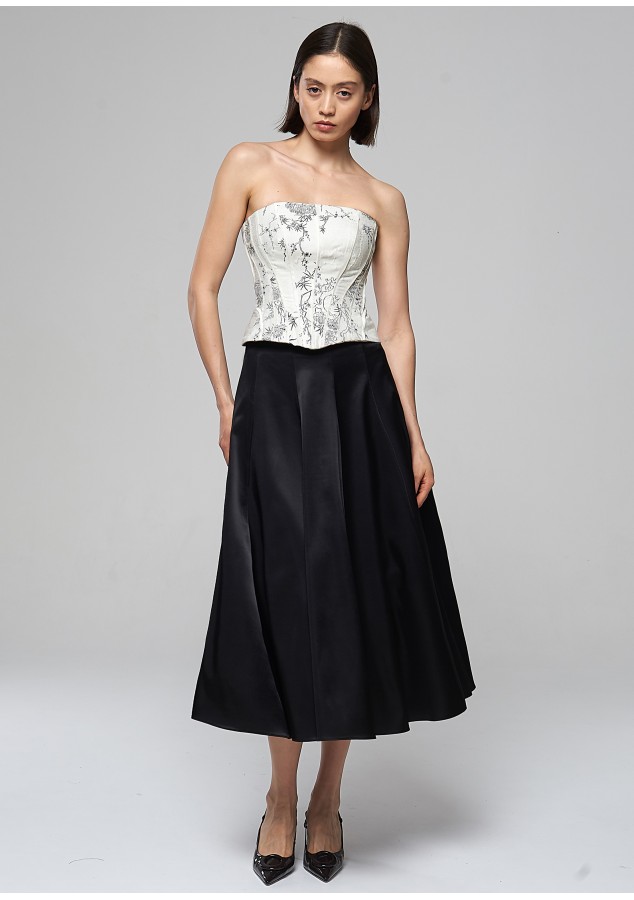 Юбка Элис черная из вискозы