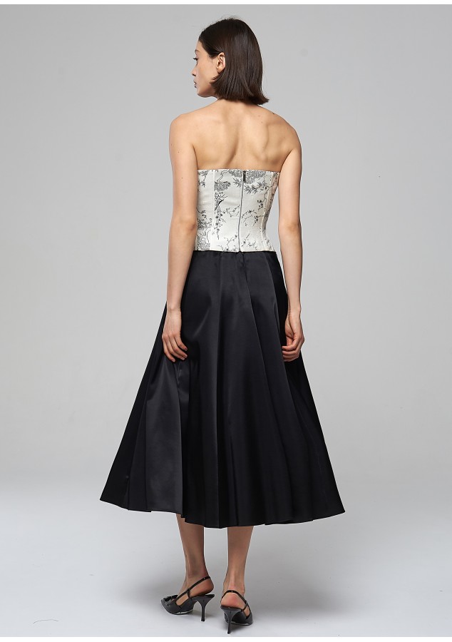 Юбка Элис черная из вискозы