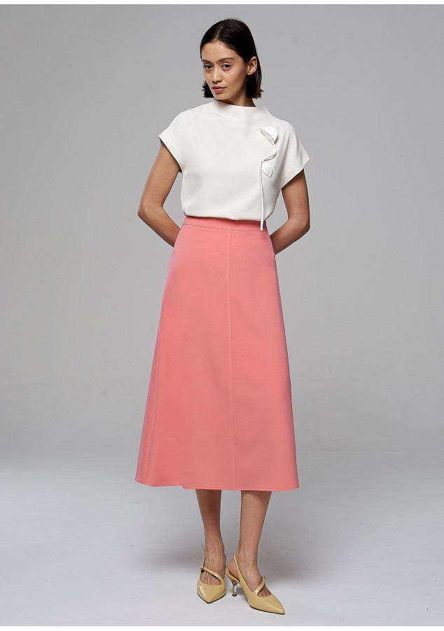 Юбка Жаклин из вискозы цвета само