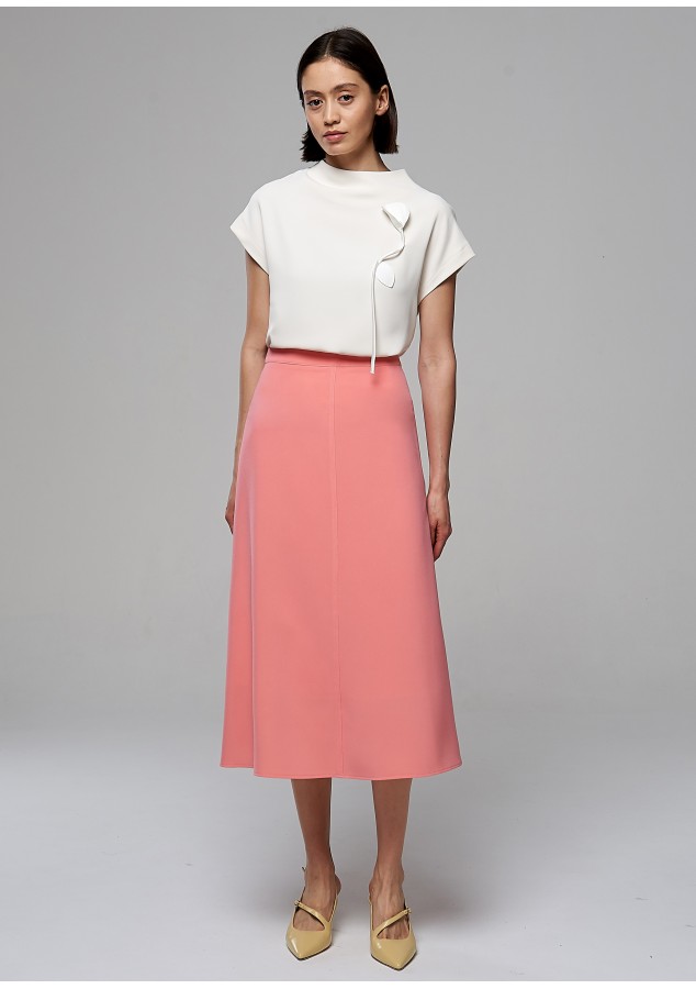 Юбка Жаклин из вискозы цвета само