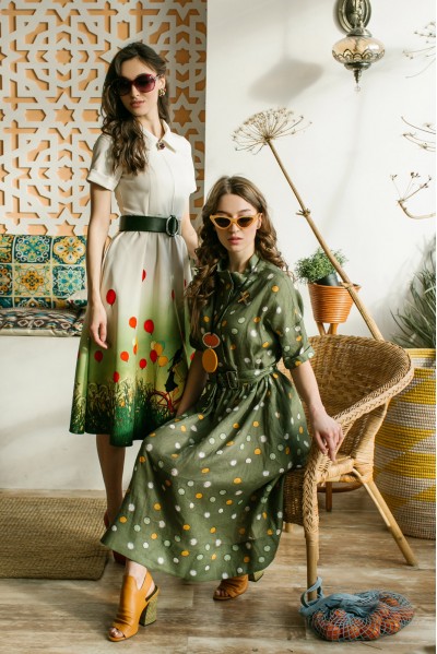 Куртка-косуха, Платье Марина (Девочка на велосипеде) Куртка-косуха, Платье Марина (Девочка на велосипеде)