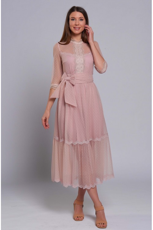 Платье Анжелика (Розовый)