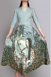 Платье Фаина (Девушка и лошадь) Платье Фаина (Девушка и лошадь)