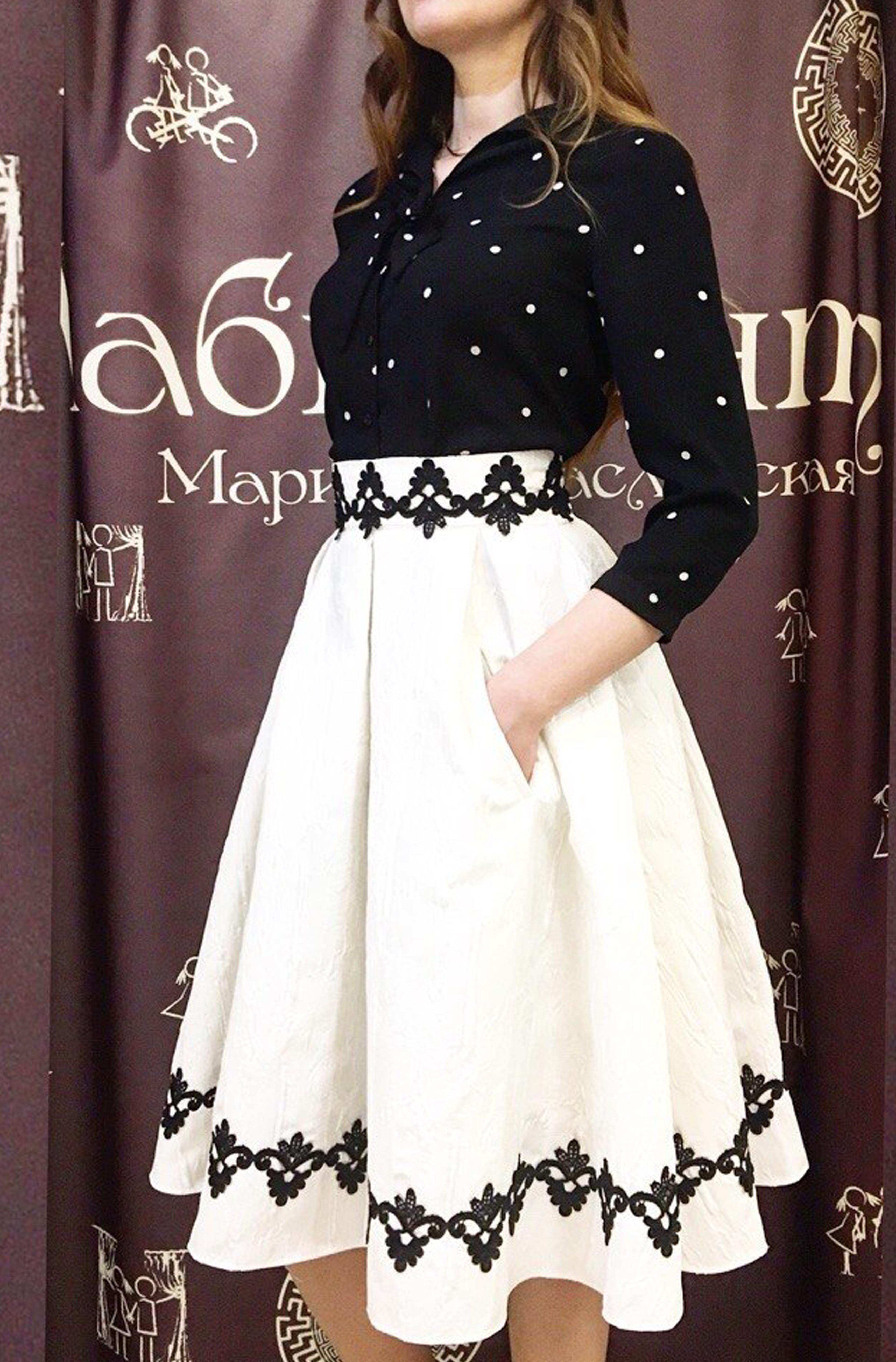 

Блузка Шарлотта (черный)