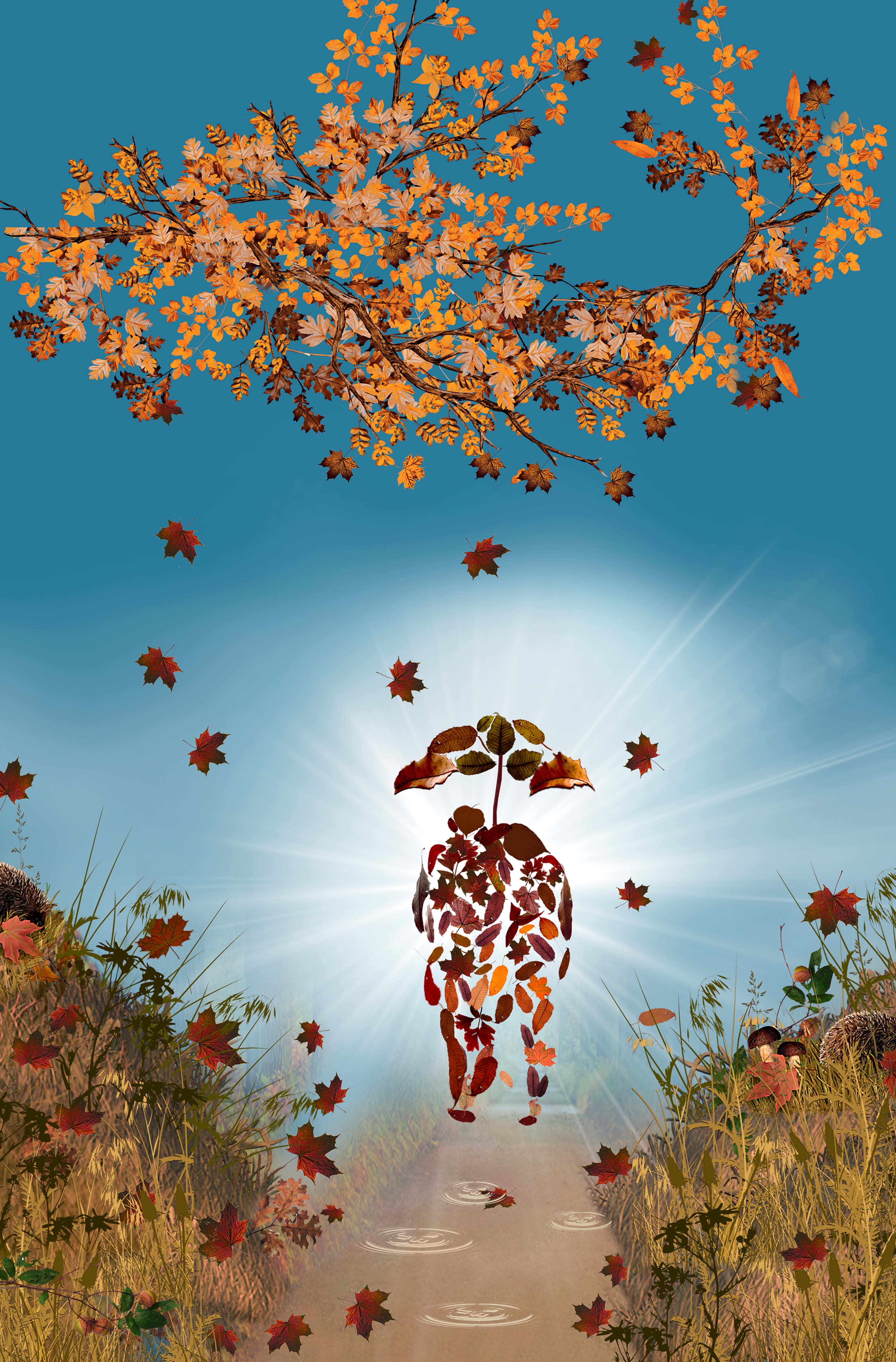 

Принт Autumn is only outside