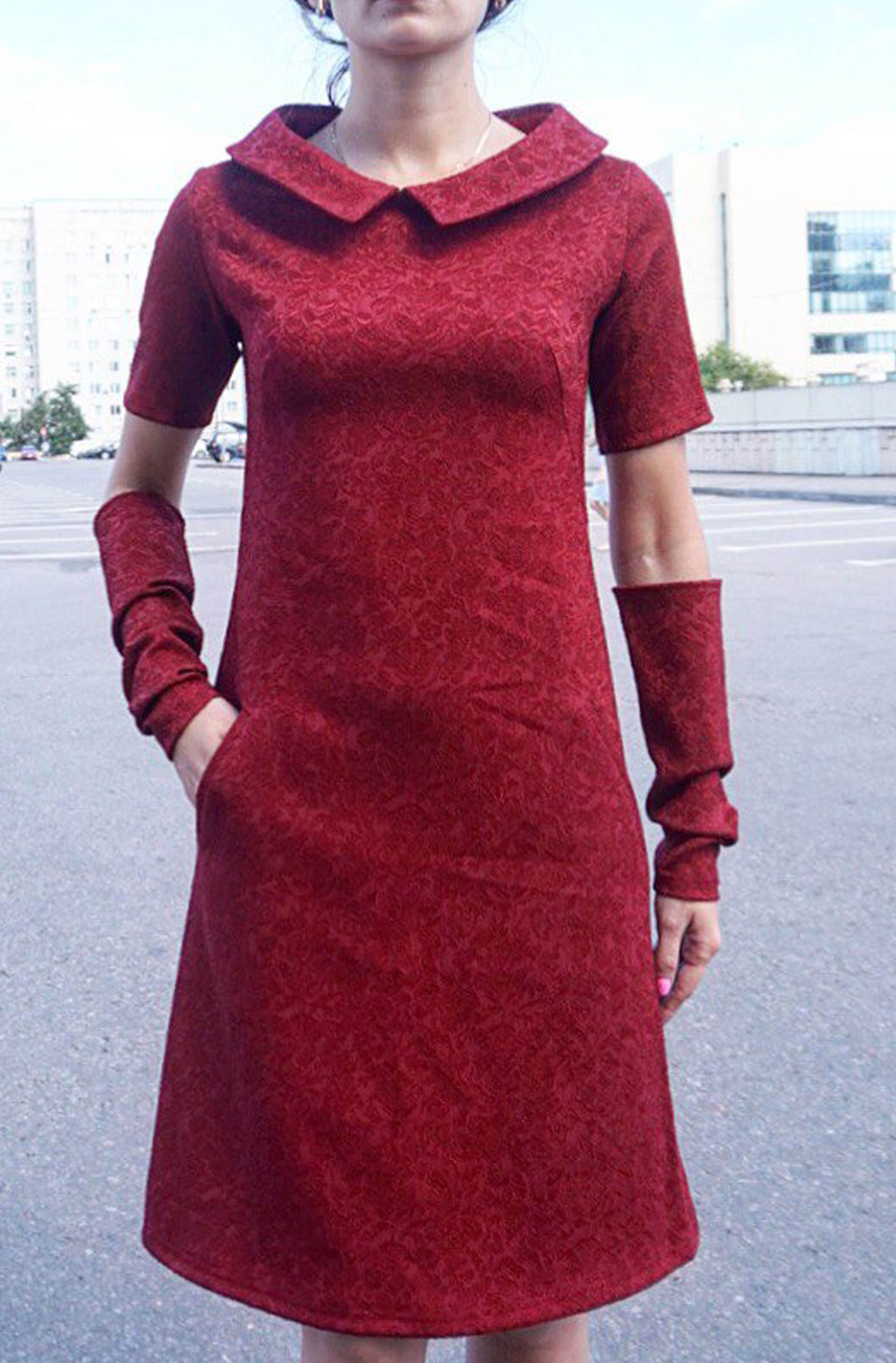 

Платье Светлана (бордо)