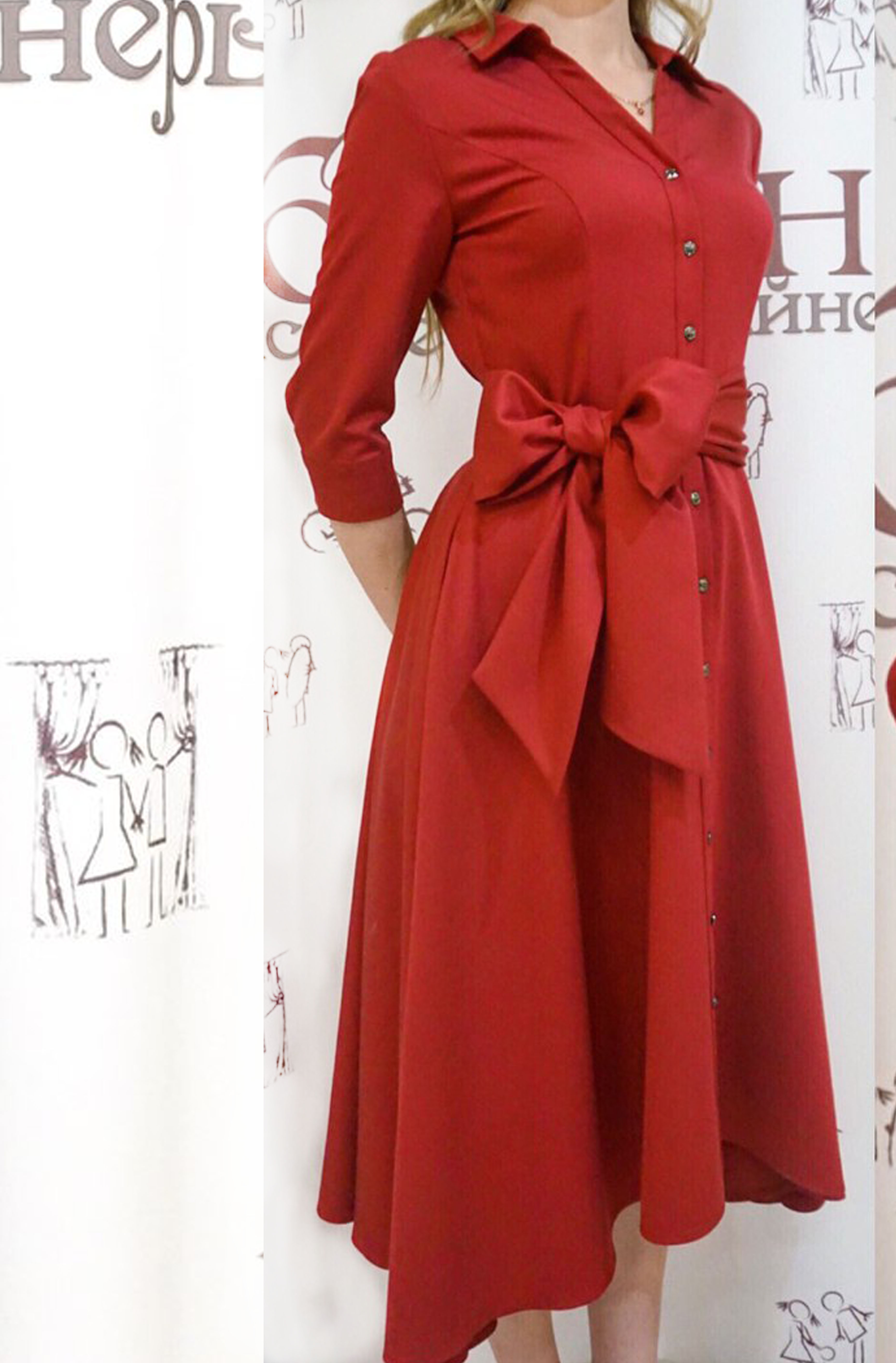 

Платье Стефания (красный)